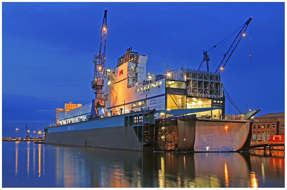 Teil -15- :Maritime Arbeitswelten in Bremerhaven am 19.9.2014 " Rund um die Uhr, Zeit ist Geld ...."