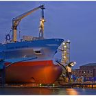 Teil -21- :Maritime Arbeitswelten in Bremerhaven am 24.11.2017 " Neuer Anstrich ..... "