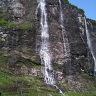 Teil der 7 Schwestern im Geiranger Fjord