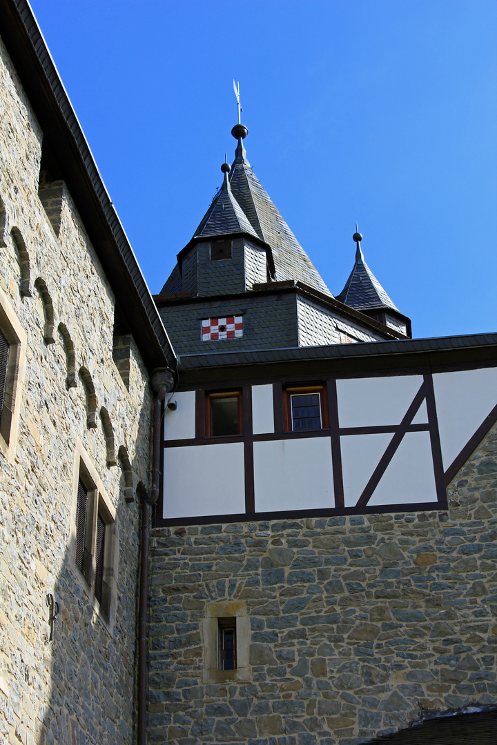 Teil der Burg Altena