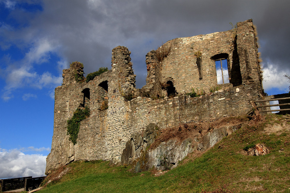 Teil der Burgruine Königstein