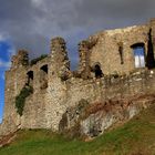 Teil der Burgruine Königstein