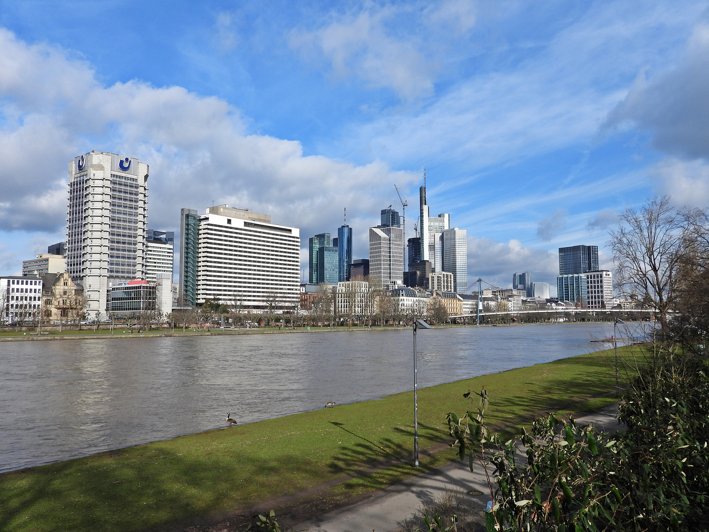 Teil der Frankfurter Skyline