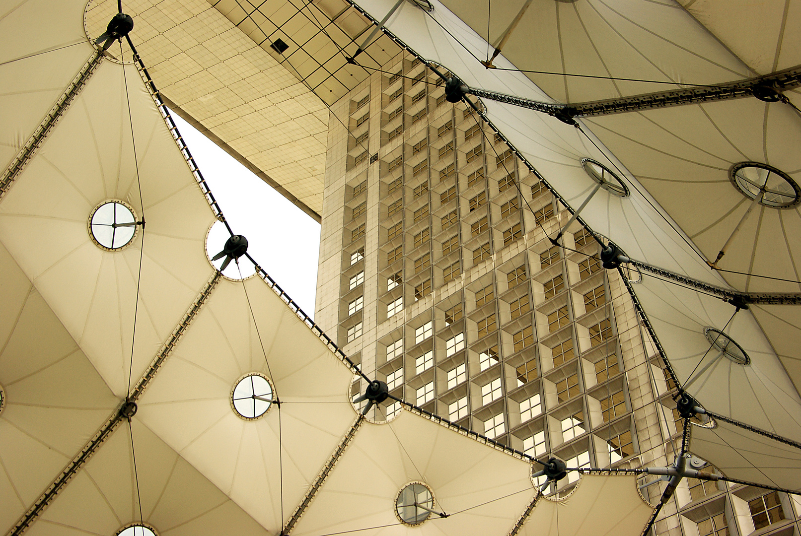 Teil der grande Arche