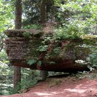 Teil der Heidenmauer am Odilienberg, Elsass