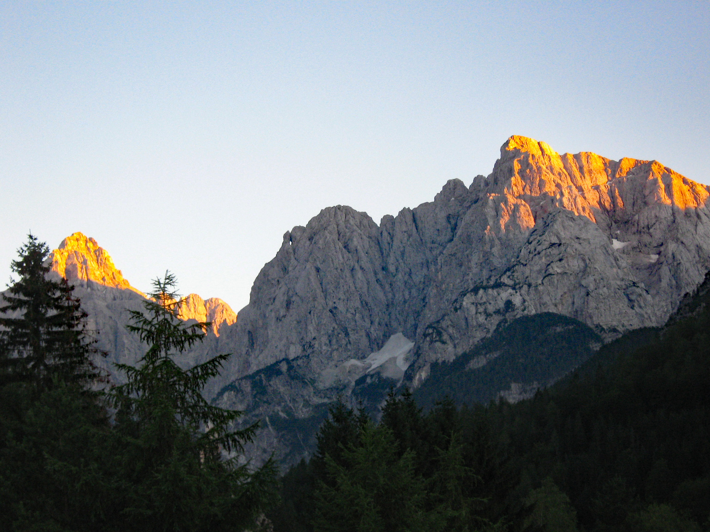 Teil der Julischen Alpen