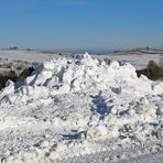 Teil der "Schauhöhe" auf der Straße von Löwenhain nach Fürstenau...