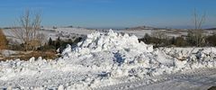 Teil der "Schauhöhe" auf der Straße von Löwenhain nach Fürstenau...