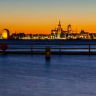 Teil der Skyline von Stralsund