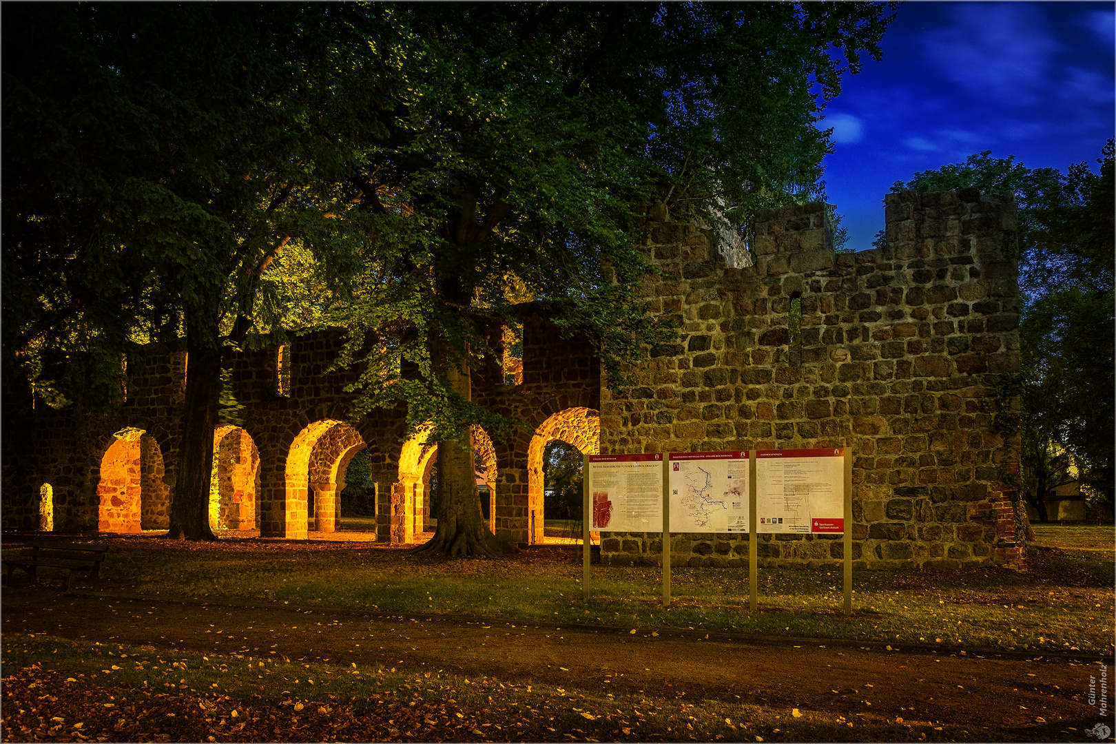 Teil der Straße der Romanik