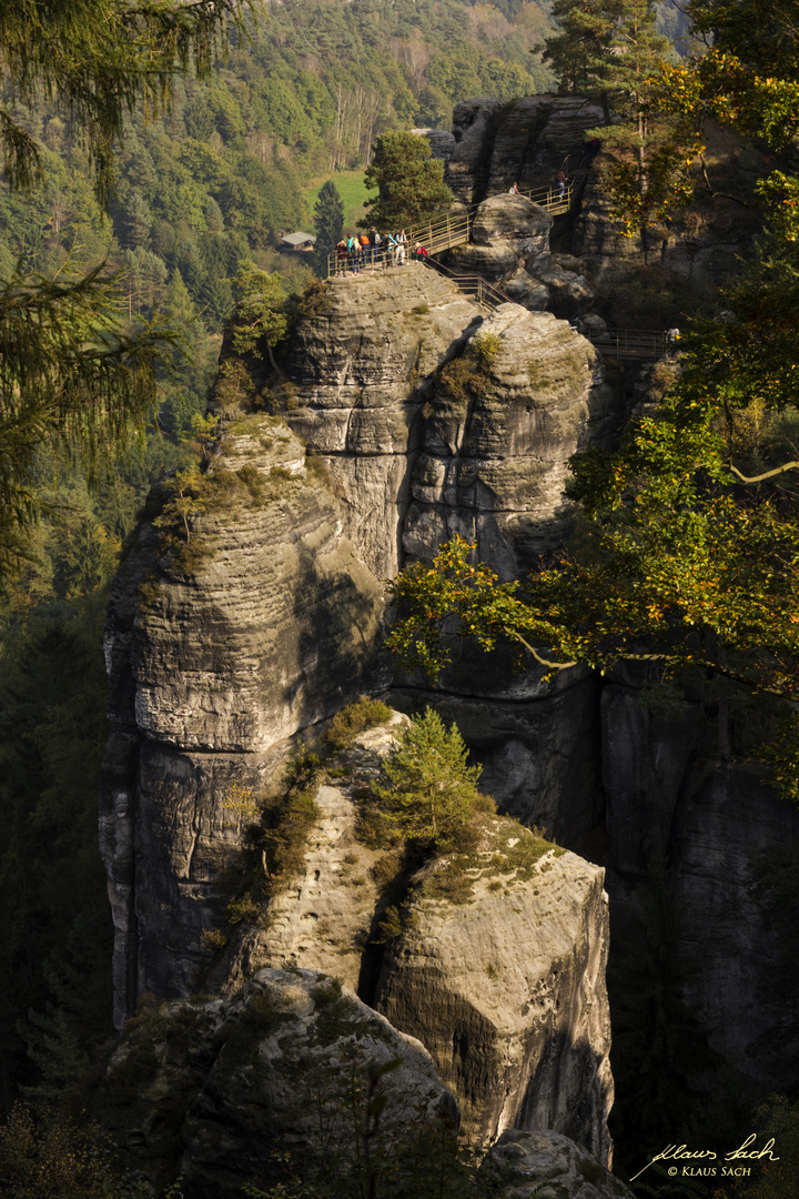 Teil des Basteirundgangs