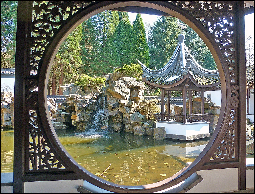 Teil des Chinesischen Gartens .. Foto & Bild landschaft, garten
