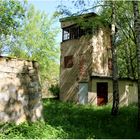 Teil des Granitabbaumuseums Königshainer Berge ( bei Görlitz)