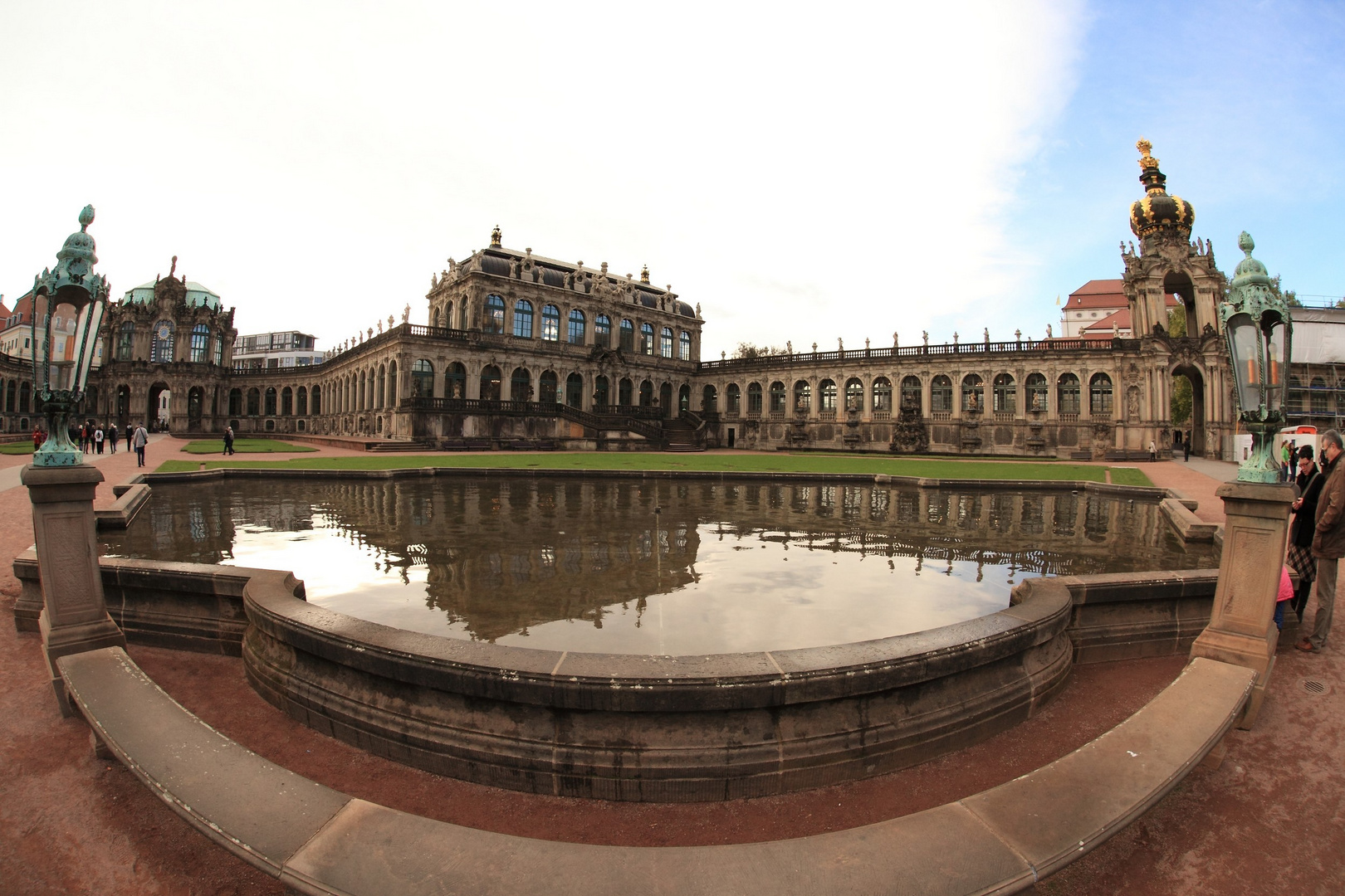 Teil des Zwinger in Dresden