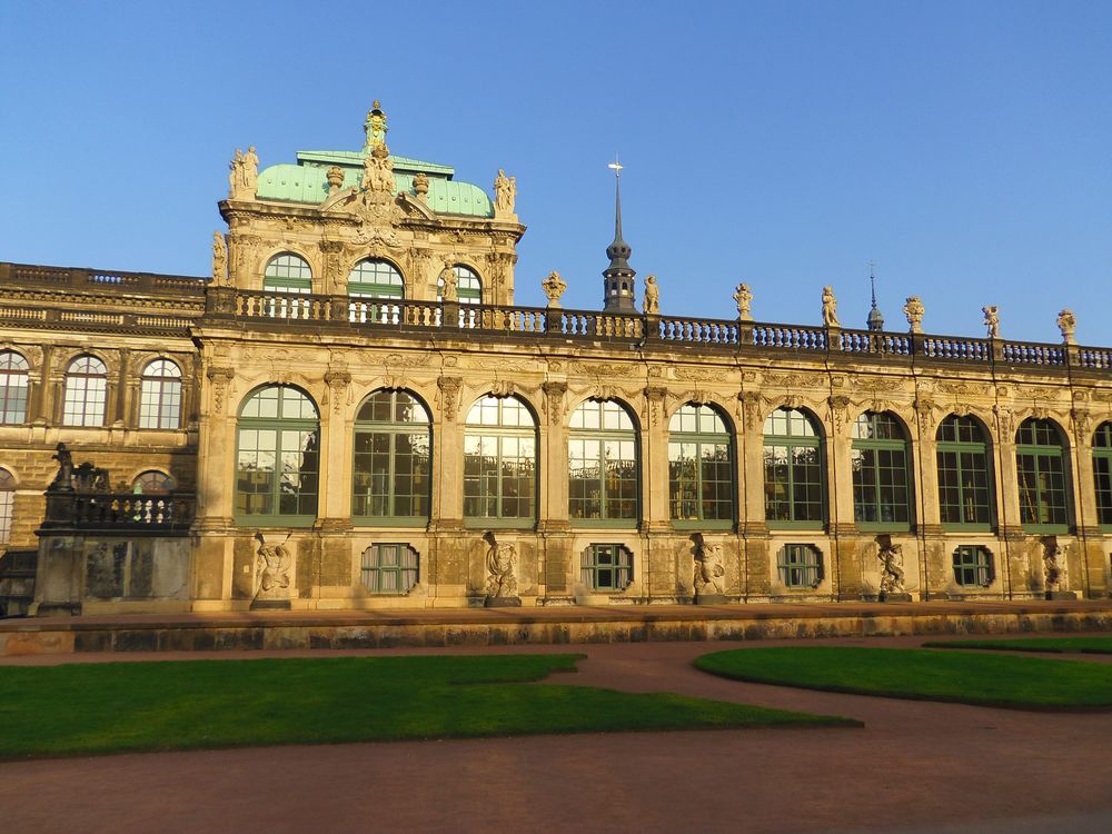 Teil des Zwingers in Dresden