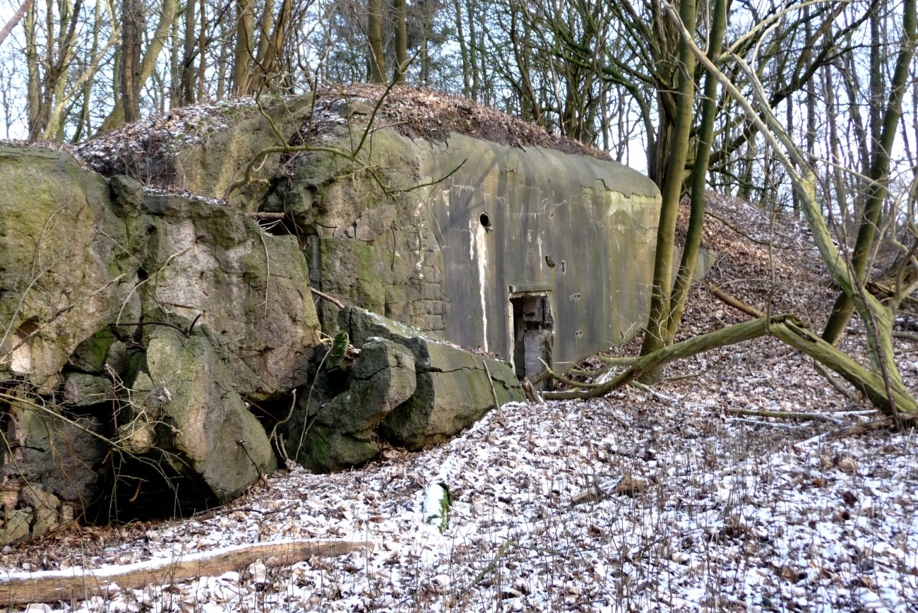 teil einer alten Bunkeranlage