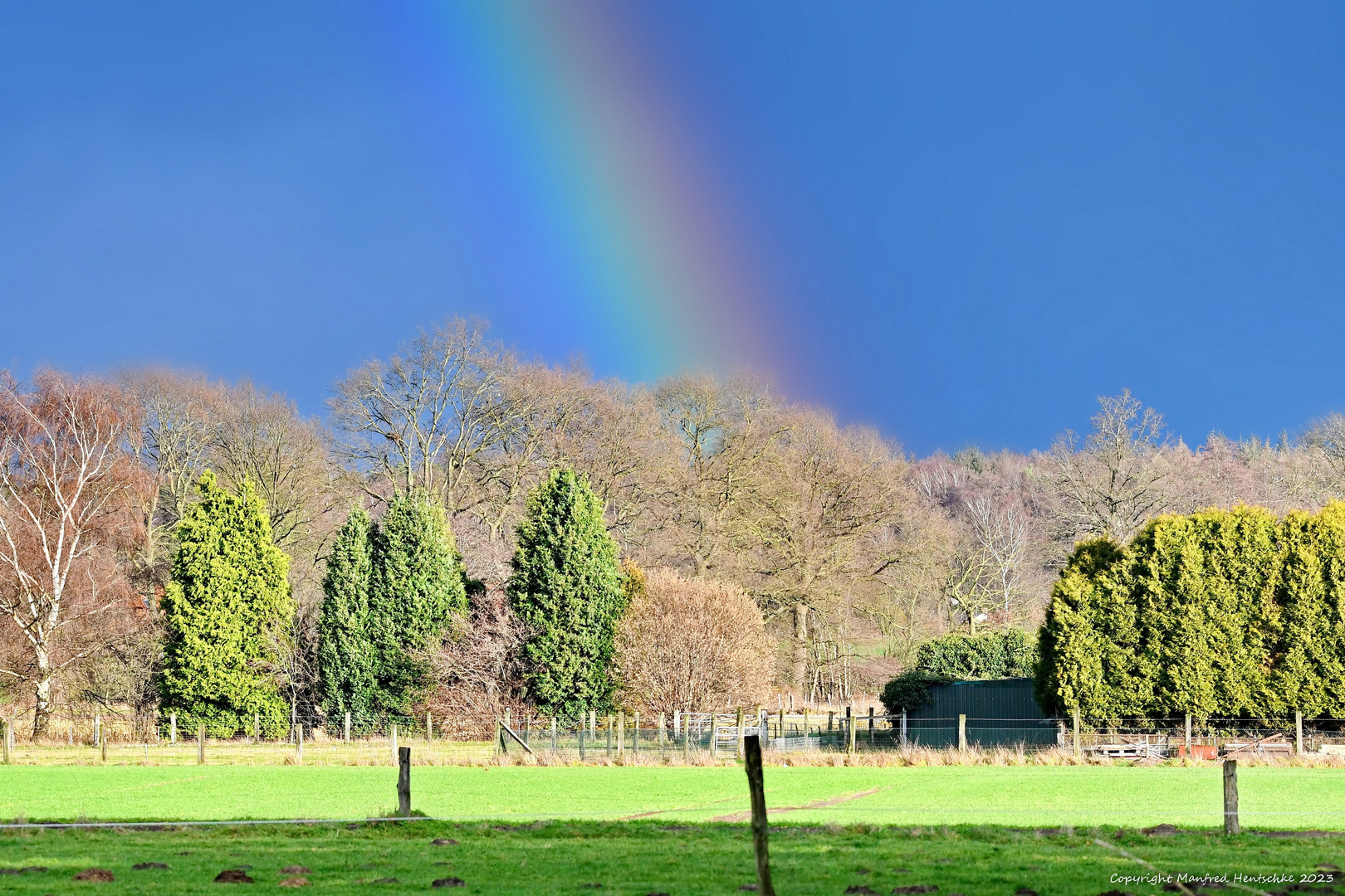 Teil-Regenbogen