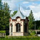 Teil von einem Schloss nähe Axmar bruk.