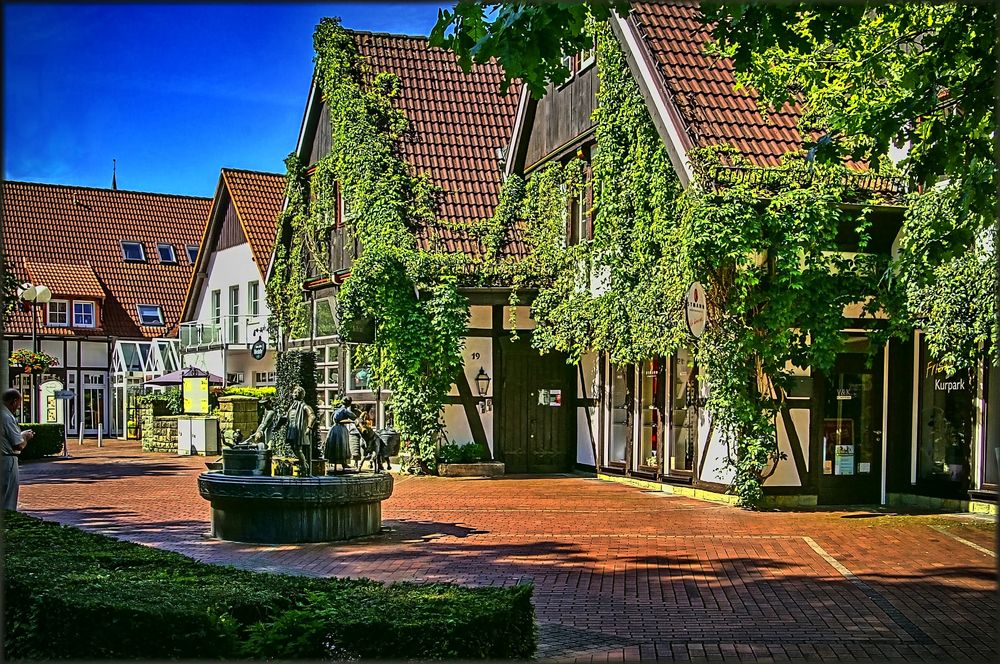 Teilansicht Bad Sassendorf Foto & Bild architektur, zierbrunnen, profanbauten Bilder auf