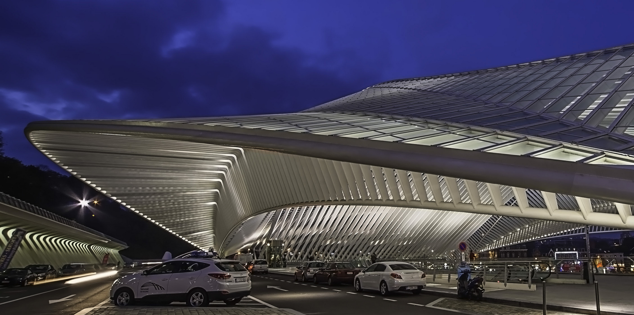 Teilansicht Bahnhof Liège-Guillemins