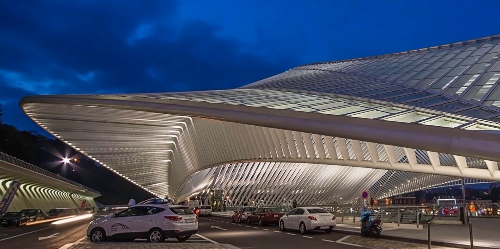 Teilansicht Bahnhof Liège-Guillemins