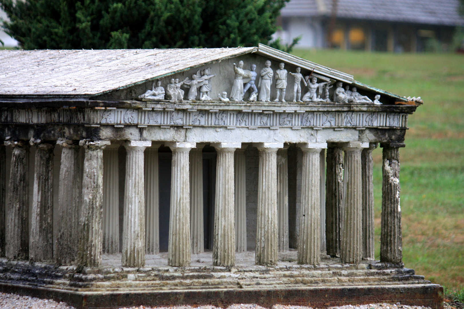 Teilansicht der Akropolis