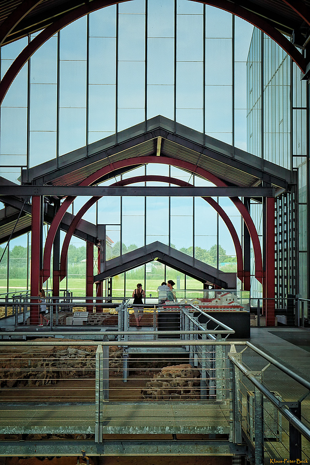 Teilansicht der großen Therme