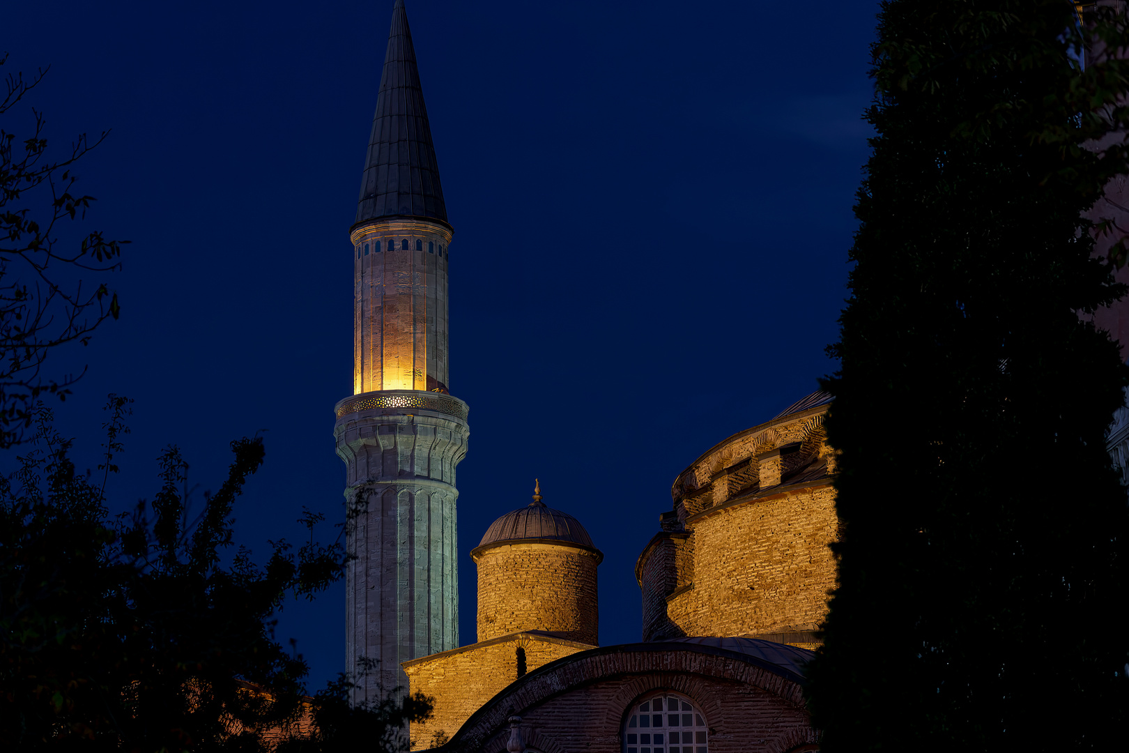 Teilansicht der Hagia Sophia