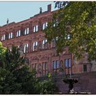 Teilansicht der Heidelberger Schlossruine.