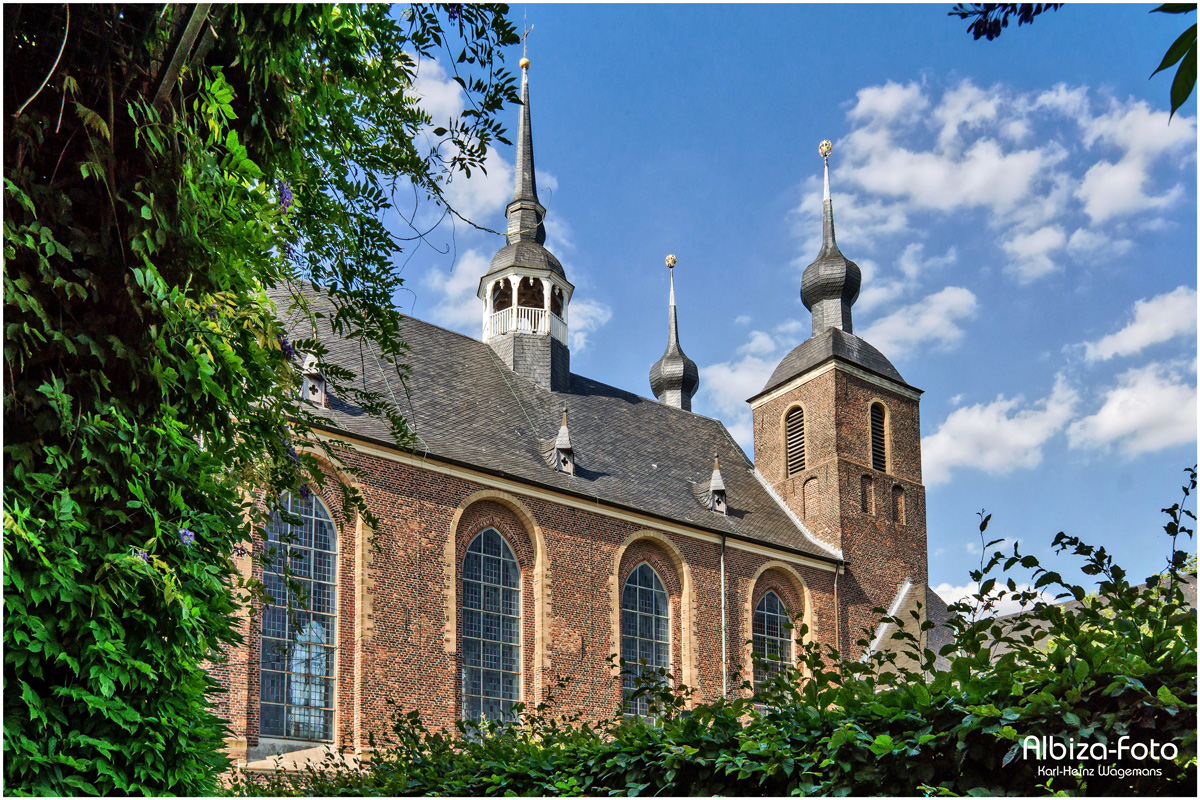 Teilansicht der Klosterkirche vom Kloster Kamp