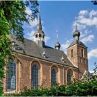 Teilansicht der Klosterkirche vom Kloster Kamp