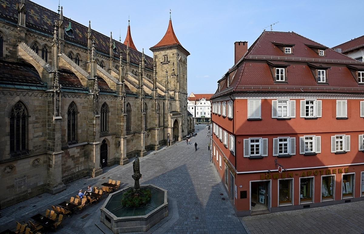 Teilansicht der Marienkirche 