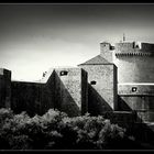 Teilansicht der Stadtmauer von Dubrovnik