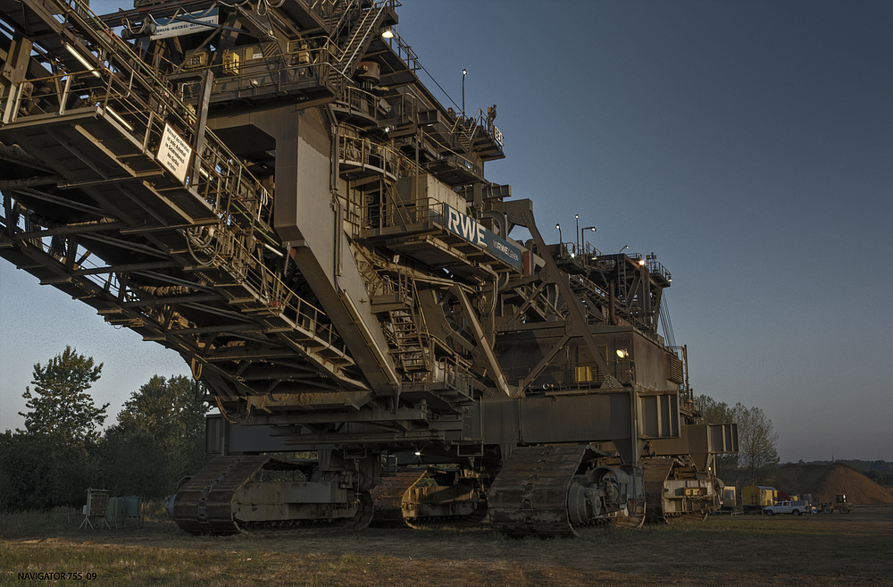 Teilansicht des Bandschleifenwagens 946 / HDR