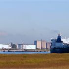 Teilansicht des Calandkanals / Europoort / Rotterdam. / Bitte scrollen!