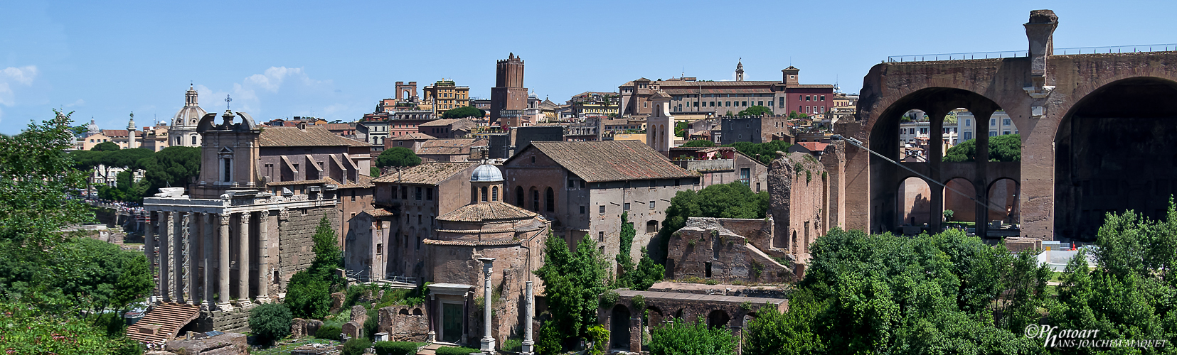 Teilansicht Forum Romanum