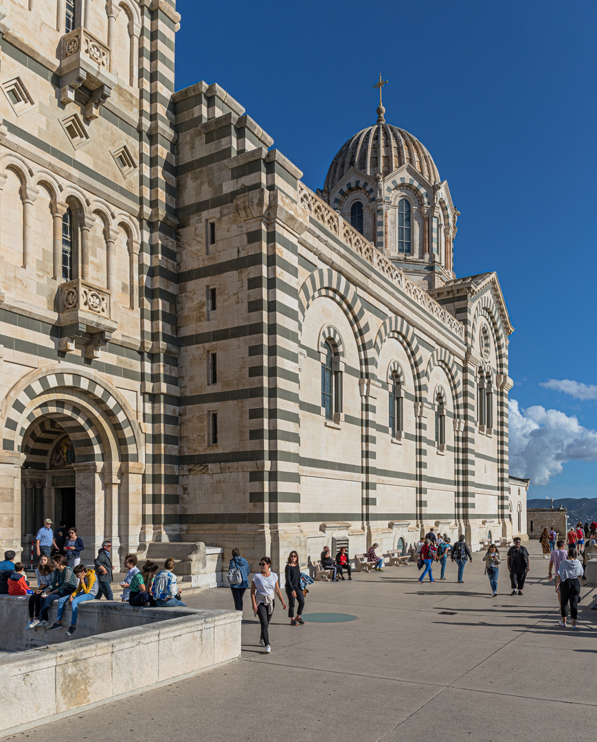 Teilansicht Notre-Dame de la Garde 