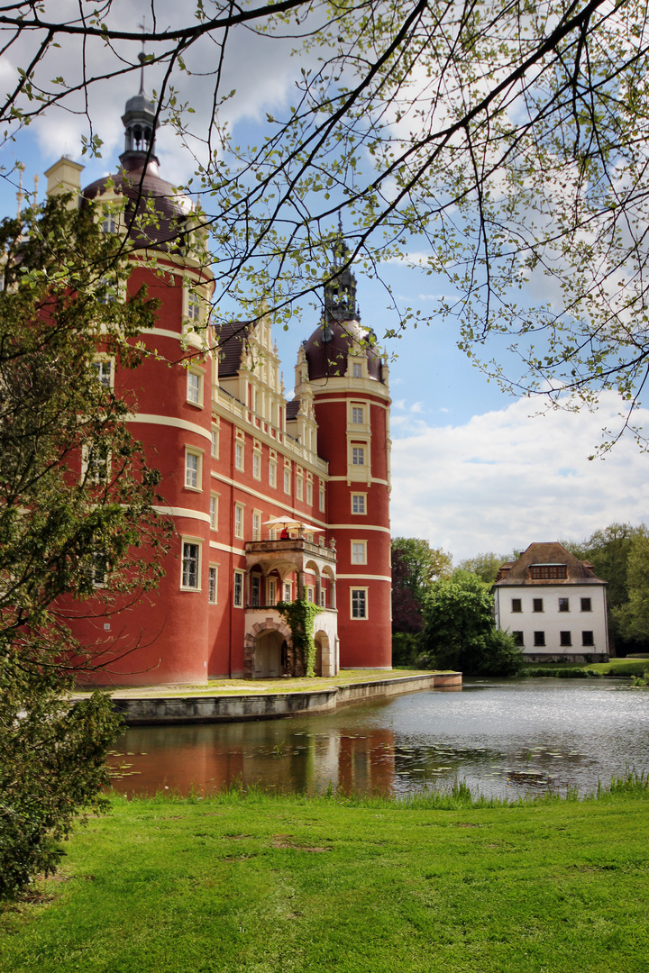 Teilansicht Schloss Bad Muskau