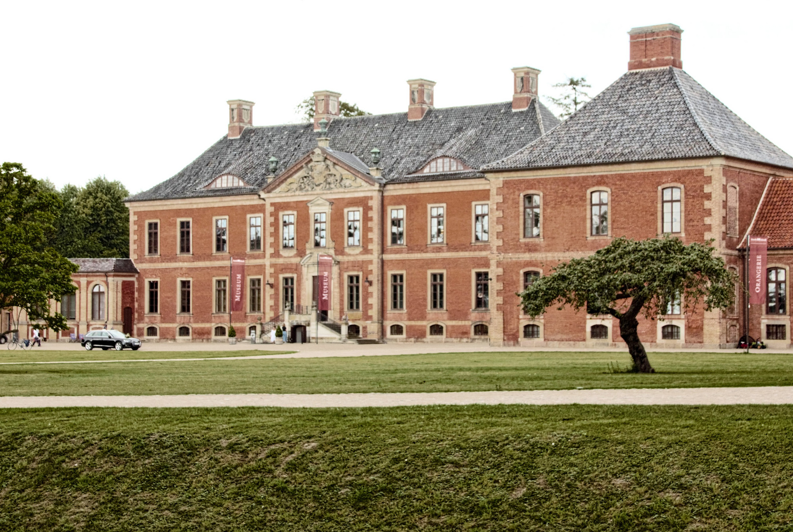 Teilansicht Schloss Bothmer