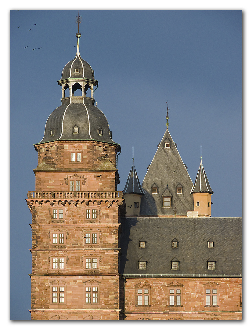 Teilansicht Schloß Johannisburg