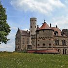 Teilansicht Schloss Lichtenstein