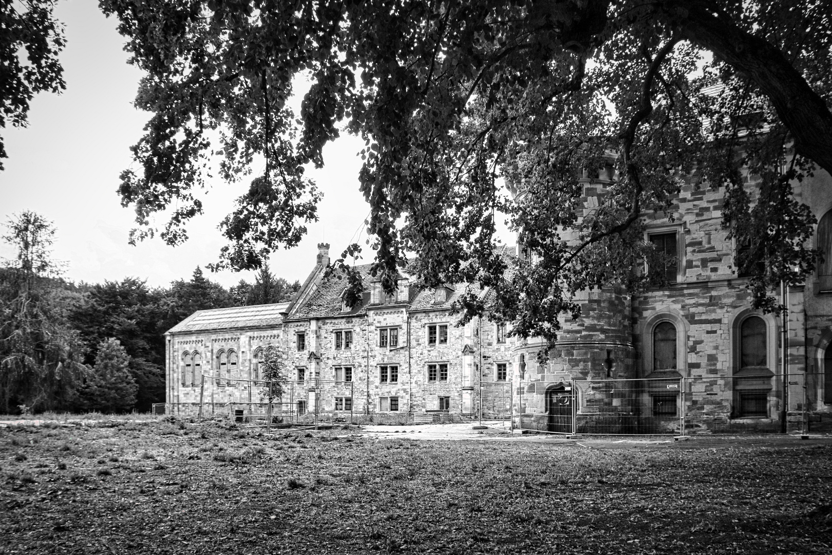 Teilansicht Schloss Reinhardsbrunn