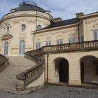 Teilansicht Schloss Solitude