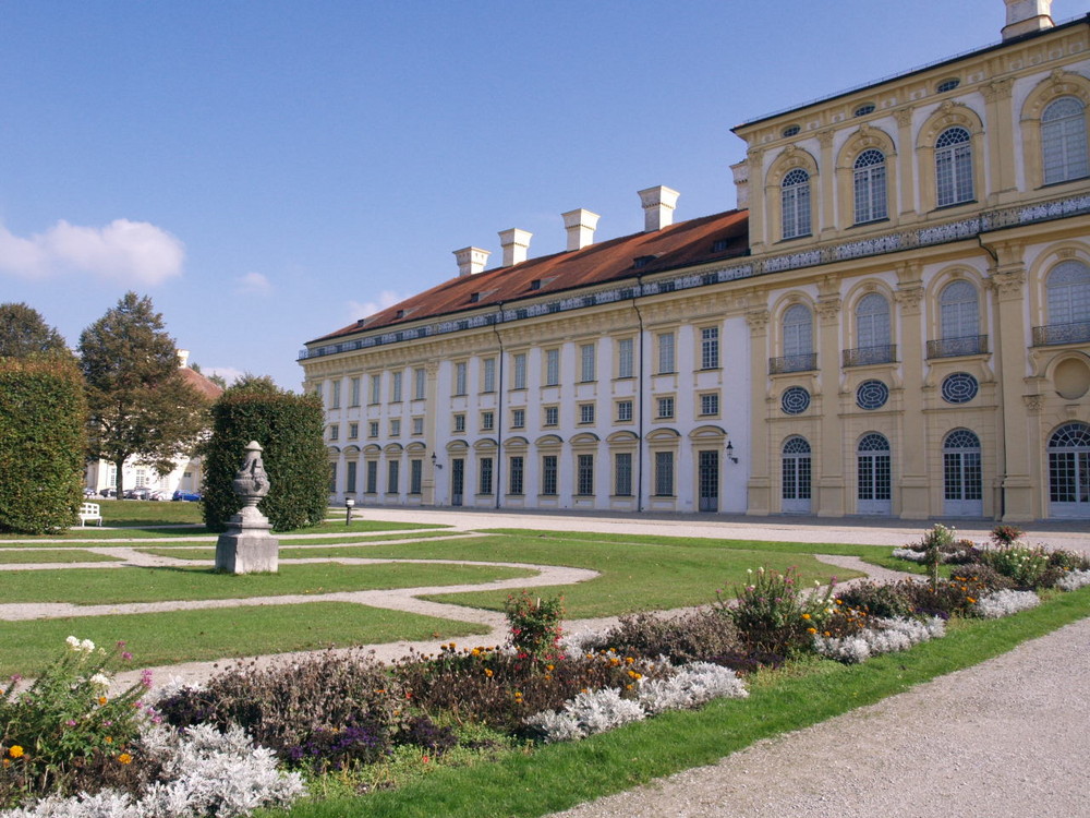 Teilansicht Schloß Unterschleißheim