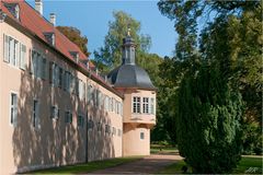 Teilansicht vom Jagdschloss Kranichstein