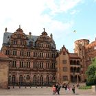 Teilansicht von der Schlossruine Heidelberg