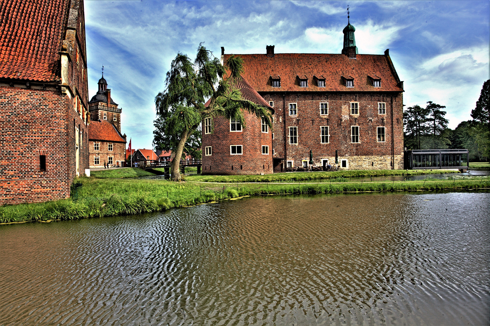 Teilansicht von Schloss Raesfeld