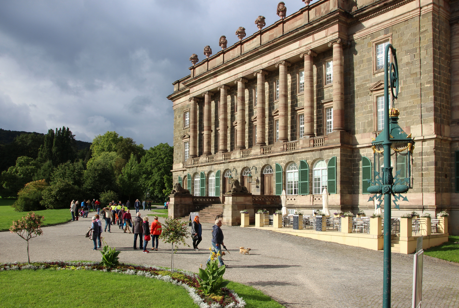 Teilansicht von Schloss Wilhelmhöhe