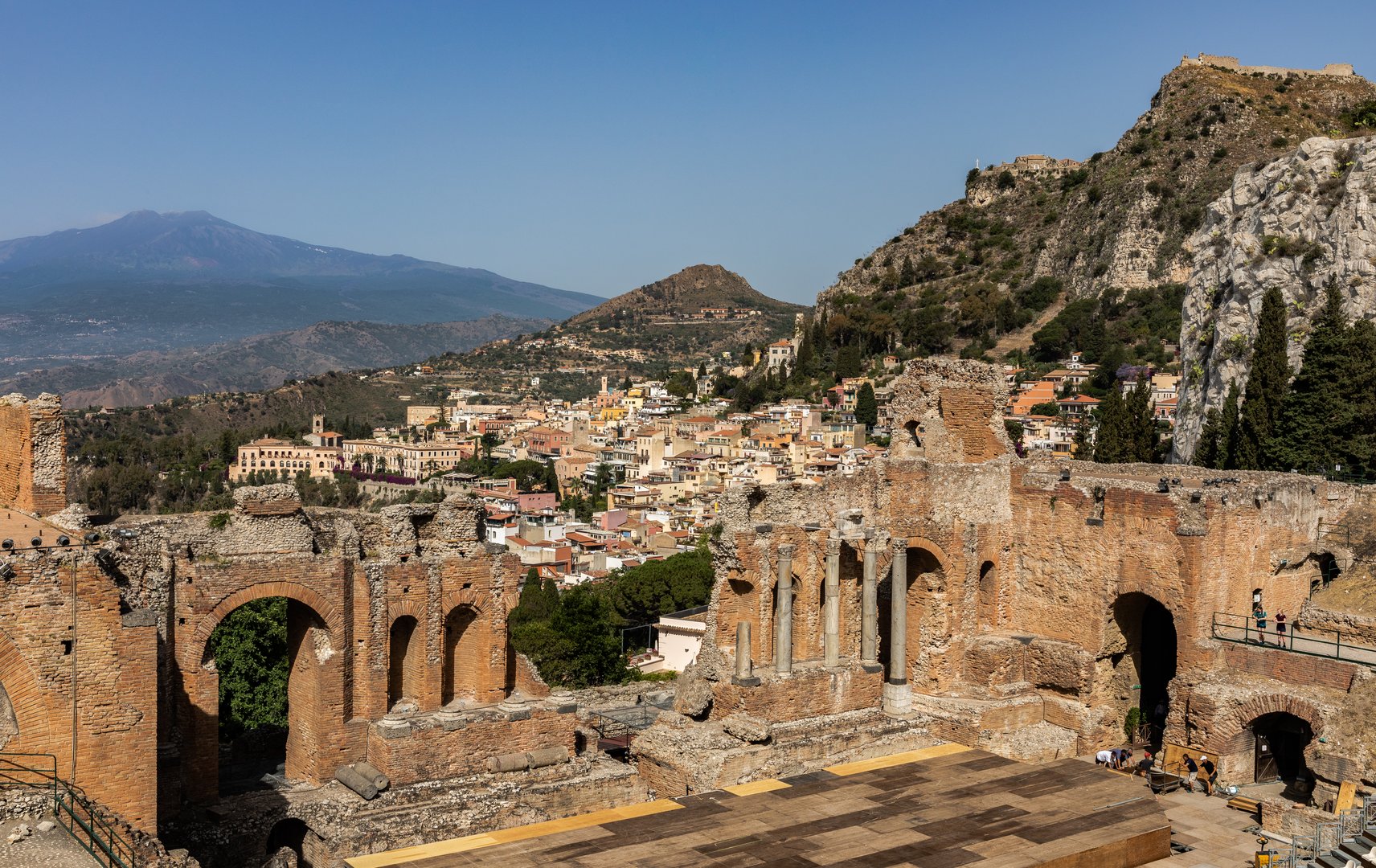 Teilansicht von Taormina 