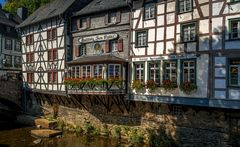 Teilansicht,Fachwerkhaus in Monschau